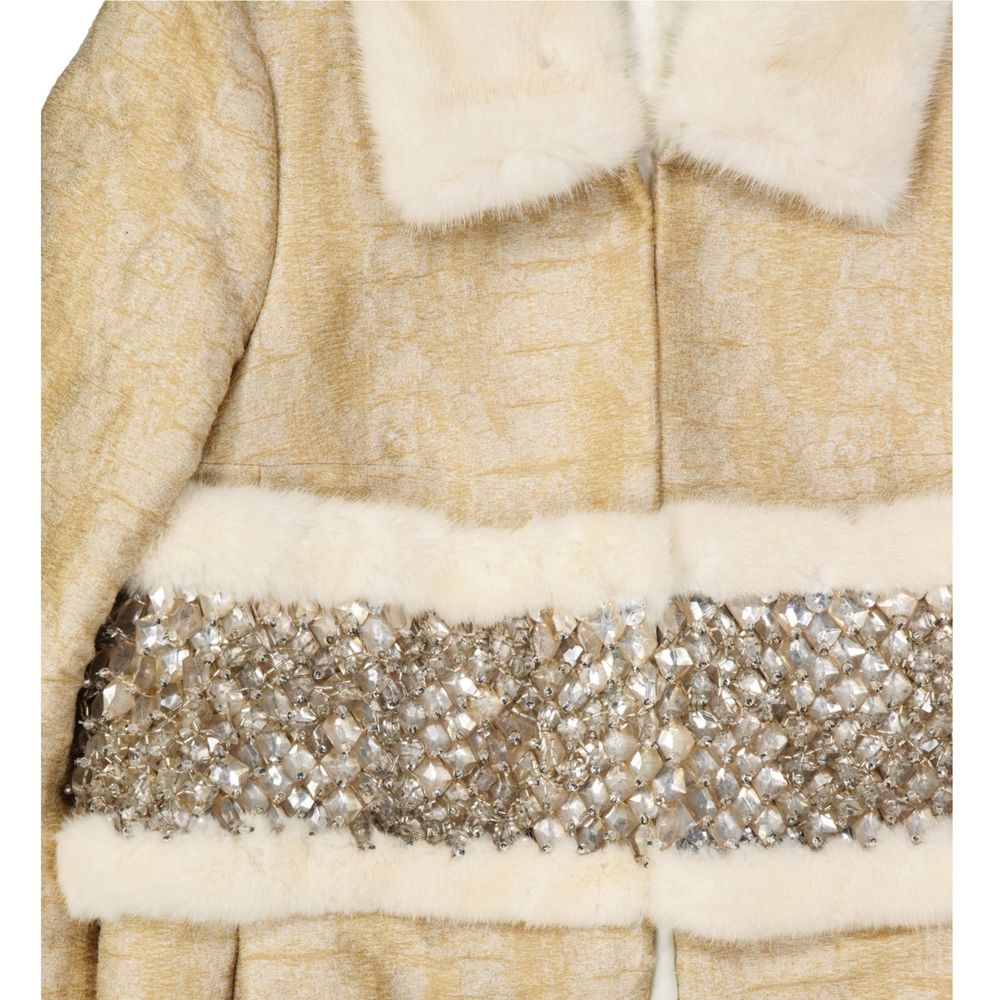 Dsquared² Beiger Polyamid-Mantel